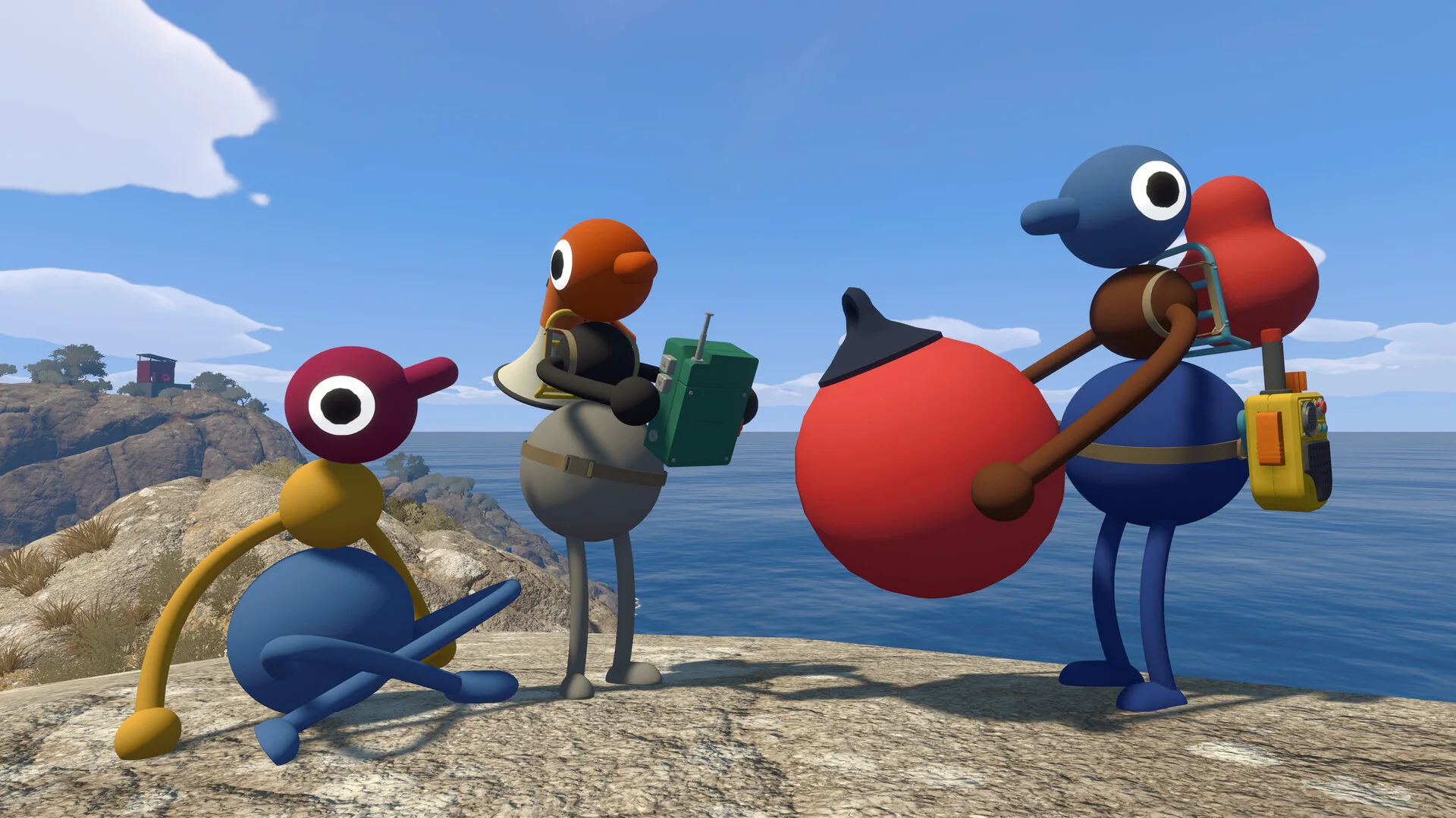 Untitled Goose Game developer launches 12-player co-op adventure Big Walk on PC