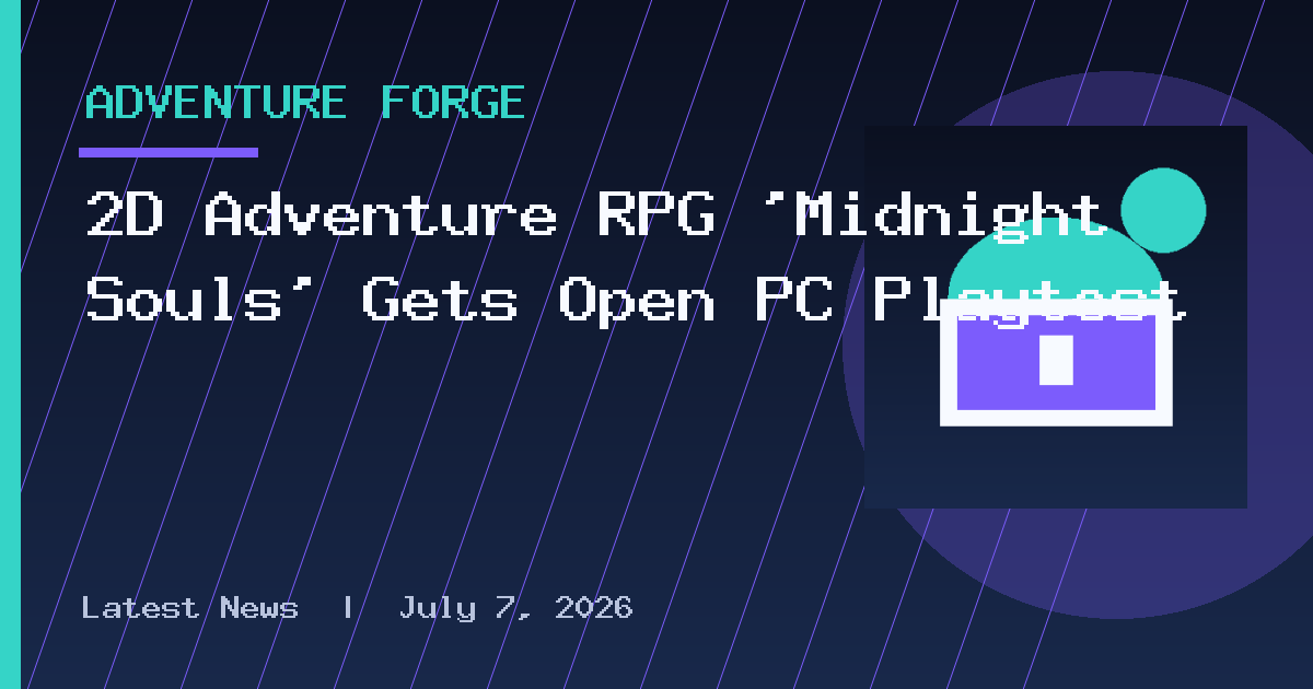 2D Adventure RPG ‘Midnight Souls’ Gets Open PC Playtest
