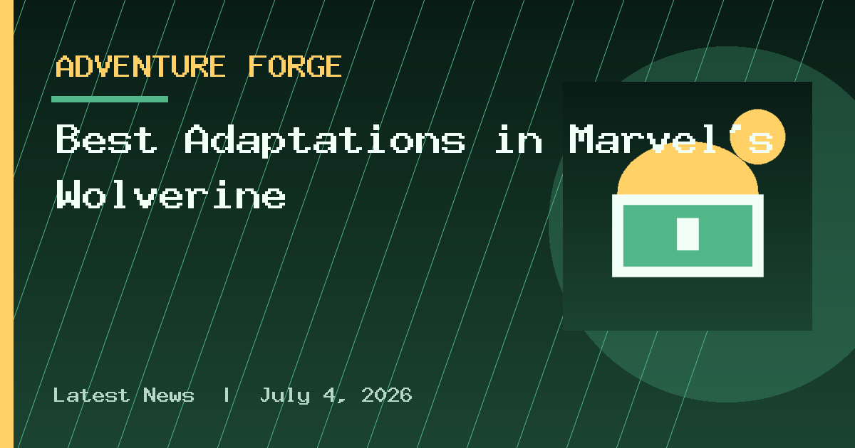 Best Adaptations in Marvel's Wolverine