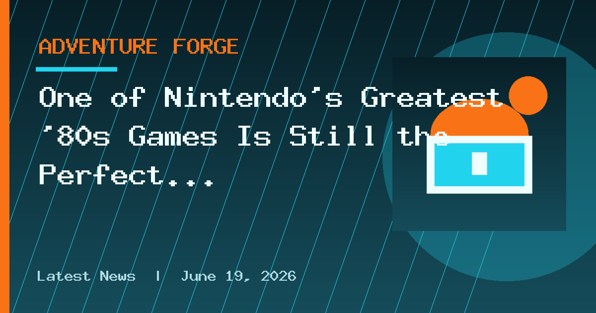 One of Nintendo's Greatest '80s Games Is Still the Perfect Weekend Obsession