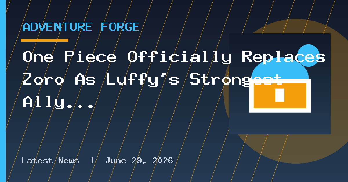 One Piece Officially Replaces Zoro As Luffy's Strongest Ally