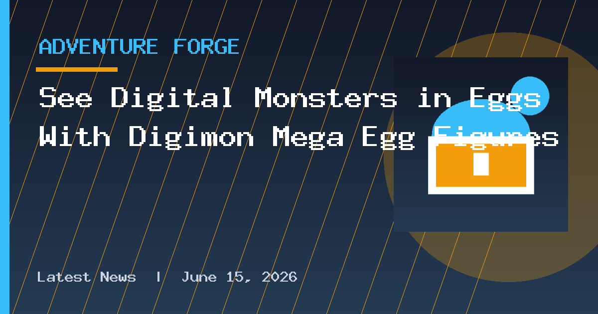 See Digital Monsters in Eggs With Digimon Mega Egg Figures