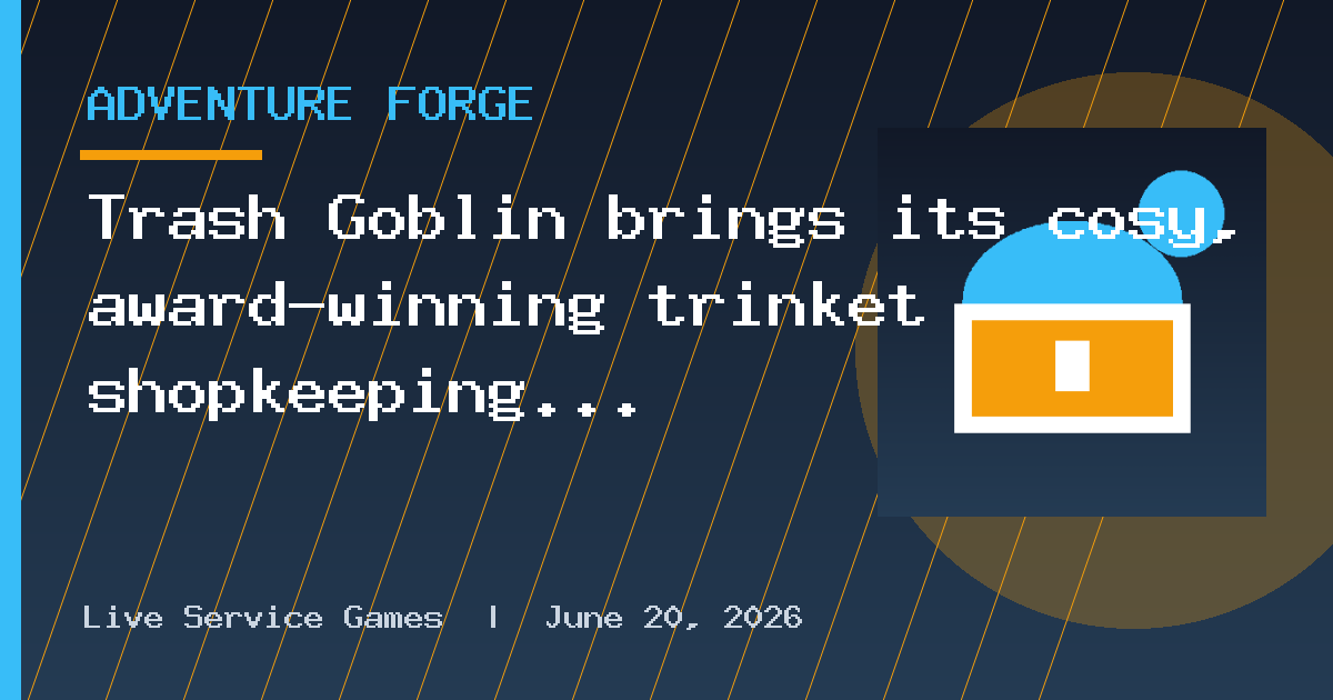 Trash Goblin brings its cosy, award-winning trinket shopkeeping adventure